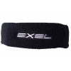 Exel TERRY HEADBAND STREET BLACK 1 ks, čierna / biela