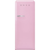 SMEG 51's Retro Style FAB28 chladnička s mraziacim boxom ružová
