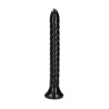 Ouch! Swirled Anal Snake Black 30cm