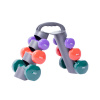 Stojan s aerobic činkami 12 kg AGA DS685