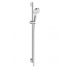 Hansgrohe Crometta Sprchová súprava 100, sprchová tyč 90 cm, biela/chróm 26537400-HG