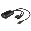 Redukce MHL (microUSB/HDTV) -> VGA, 20cm