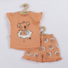 Detské letné pyžamko New Baby Dream lososové - 68 (4-6m)