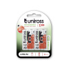 UNIROSS AA/tužková batéria 1,2 V 2100 mAh (4 ks)