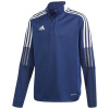 Tiro 21 Youth Jr GK9661 modrá tréningová mikina s kapucňou - Adidas 176