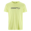 Pánske Tričko s krátkym rukávom CRAFT CORE ESSENCE LOGO TEE M 1911786-507000 – Zelená