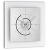 Designové nástěnné hodiny I558M chrome IncantesimoDesign 40cm