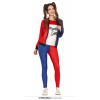 Harley Quinnie - kostým 14 - 16 rokov - vek 14 - 16 rokov - výška 165 cm