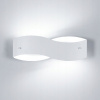 LAMPA SCIENNA LED KINKIET BIAŁY 6500K KREATYWNA LAMPA NOCNA DO SALONU 18W