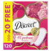 Discreet Normal deo No Perfume slip intimné vložky 120 ks