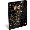 Zošit 444 Minnie, A4, 40 listov, linajkový, čierny
