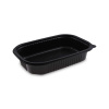 Wimex Menu misa do mikrovlnky (PP) čierna `M` 221 x 151 x 43 mm 850ml