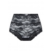 Dámske nohavičky LingaDore 1400B-2 High brief M Čierna