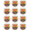 CUKROVÁ TLAČ jedlý obrázok na tortu Cukrová hmota FC BARCELONA MESSI SADA #2