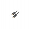LANBERG připojovací kabel DisplayPort 1.2 M/M, 4K@60Hz, délka 1,8m, černý, se západkou, zlacené konektory (CA-DPDP-10CC-0018-BK)