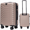 Wings Kabínový kufor tvrdý ABS PEA01-S-CHAMPAGNE 38 l