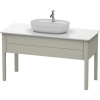 DURAVIT Luv stojaca skrinka pod umývadlo, pod dosku, 1 zásuvka, 1338 x 570 x 743 mm, taupe matná lakovaná, LU956106060