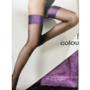 Felice colours lace - samodržiace pančuchy 1/2-XS/S Fialová