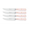 Wüsthof Súprava 4 ks steakových nožov CLASSIC COLOUR 12 cm Pink Himalayan Salt Wüsthof