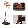 Detský basketbalový kôš GARLANDO Phoenix 165 s loptou (Skladací basketbalový kôš so stojanom 165cm + lopta a pumpička)