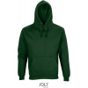 SOL´S CONDOR / Unisex mikina s kapucňou - bottle green S