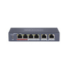 Hikvision DS-3E0106P-E/M Sieťové pripojenia Fast Ethernet (10/100) Podpora PoE Modrá