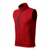 MALFINI® Fleece vesta unisex Exit červená Veľkosť: XS 5250712