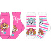 Paw Patrol - Tlapková patrola - Licencia Dievčenské ponožky - Paw Patrol 52342091, ružová / prúžok Farba: Mix farieb, Veľkosť: 31-34