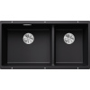 Blanco Subline 480/320 U Granitový drez - Čierna