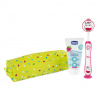 CHICCO Set zubná kefka a pasta v puzdre - Variant: CHICCO Set zubná kefka a pasta v puzdre - Hippo, 3r+