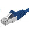 PREMIUMCORD Patch kábel CAT6a S-FTP, RJ45-RJ45, AWG 26/ 7 7m modrý sp6asftp070B