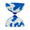 Vyvážené ložiskové JESTER diabolo od JuggleDream Farba: Modro-biela