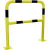 VISO BAR400NJFIX Oceľové bezpečnostné zábradlie so základovou doskou (Ø x v) 40 mm x 1000 mm; BAR400NJFIX