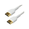 STARTECH Cable - White High Speed HDMI Cable 1m, STARTECH Cable - White High Speed HDMI Cable 1m - RHDMM1MPW