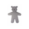 CHILDHOME Hracia deka medveď Teddy Jersey Grey 150cm