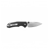 Vega Ruike P671-CB Black vreckový nôž 7 cm, čierna, G10, uhlíkové vlákno