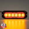 PROFI výstražné/zadné LED svetlo, oranžové + červené, 12-24V, ECE R65