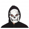 Maska strašidelná mŕtvola lebka na tvár Halloween