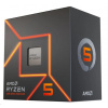 CPU AMD RYZEN 5 7600, 6-core, 3.8GHz, 38MB cache, 65W, socket AM5, BOX 100-100001015BOX
