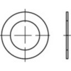 lícovaná podložka 45 mm 55 mm ocel 100 ks TOOLCRAFT 135676; 135676