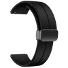 Silikónový remienok pre Garmin Fenix 7S/6S/5S - 20 mm - Black