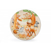 Tanier detský porcelán 21cm plytký LESNÉ ZVIERATÁ