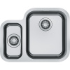 FRANKE Spark SRX 160/7 nerezový dvojdrez, pravý, spodná montáž, 580 x 450 mm, 122.0736.138