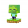 Minecraft Paladone svítící Steve Zombie