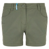 Kilpi BREE-W Khaki - 46 Dámske outdoorové šortky