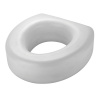 MSV zvýšené sedátko na záchod SAFE, bílé, LDPE (140700)