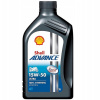 Syntetický motorový olej Shell Advance 4T Ultra 1 l 15W-50