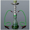 Vodná fajka SHISHA 47cm/2 FIRE zelená v kufríku