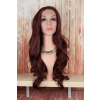 Wigorous Kellsie - lace front dlhá hnedá s červeným melírom vlnitá parochňa