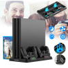 CHLADIACI STOJAN PRE PS4 VERTIKÁLNY S VENTILÁTOROM, OVLÁDAČOM NABÍJACEJ STANICE